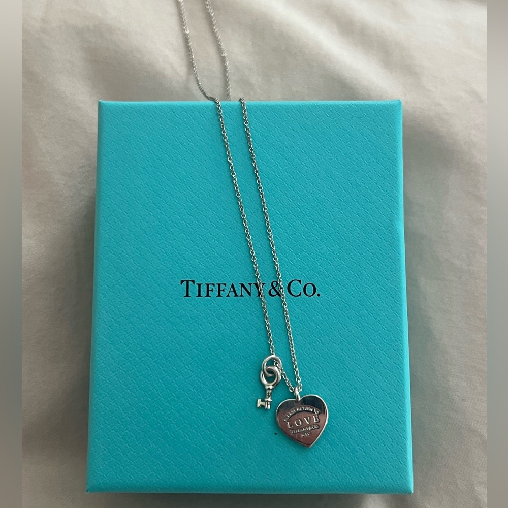 Tiffany & Co. Silver Love Heart Necklace